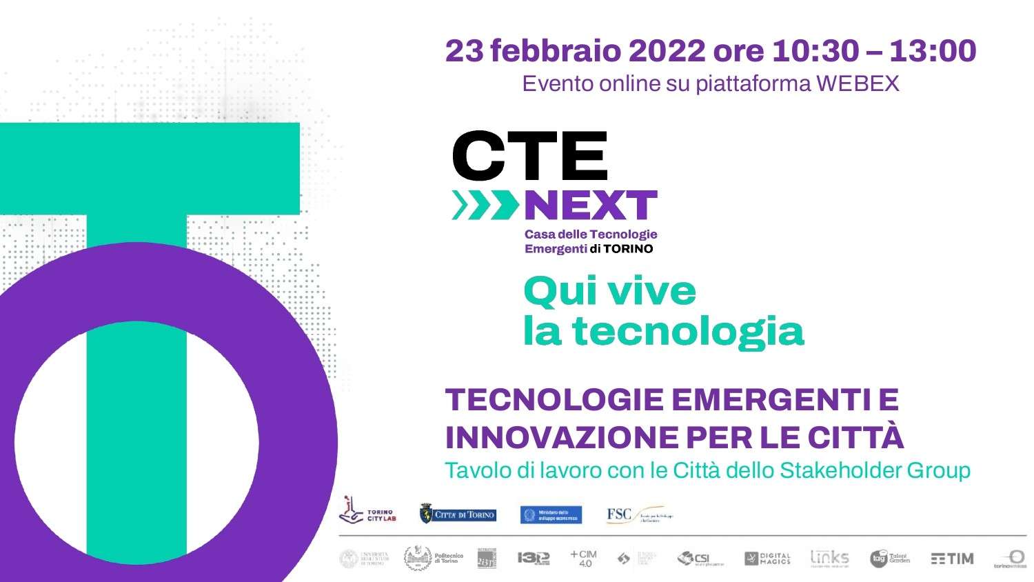 Tecnologie Emergenti e Innovazione per le Città