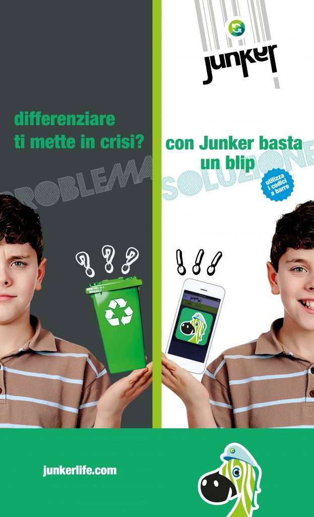 Junker – La Raccolta differenziata in un blip