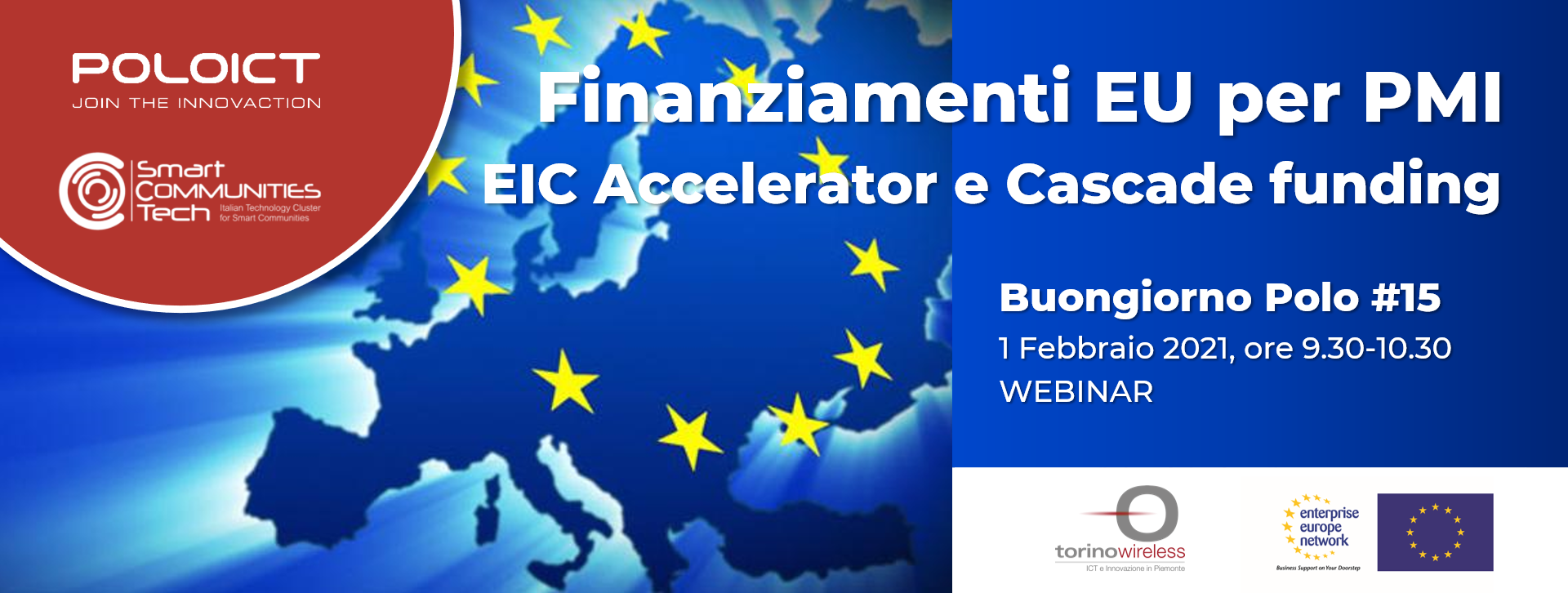 Finanziamenti Europei per le PMI del Cluster