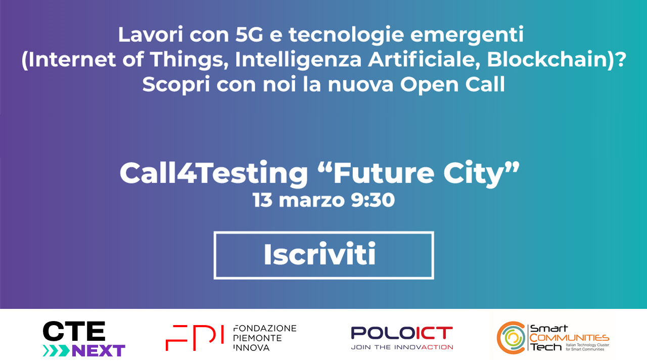 Presentazione Call4Testing Future City