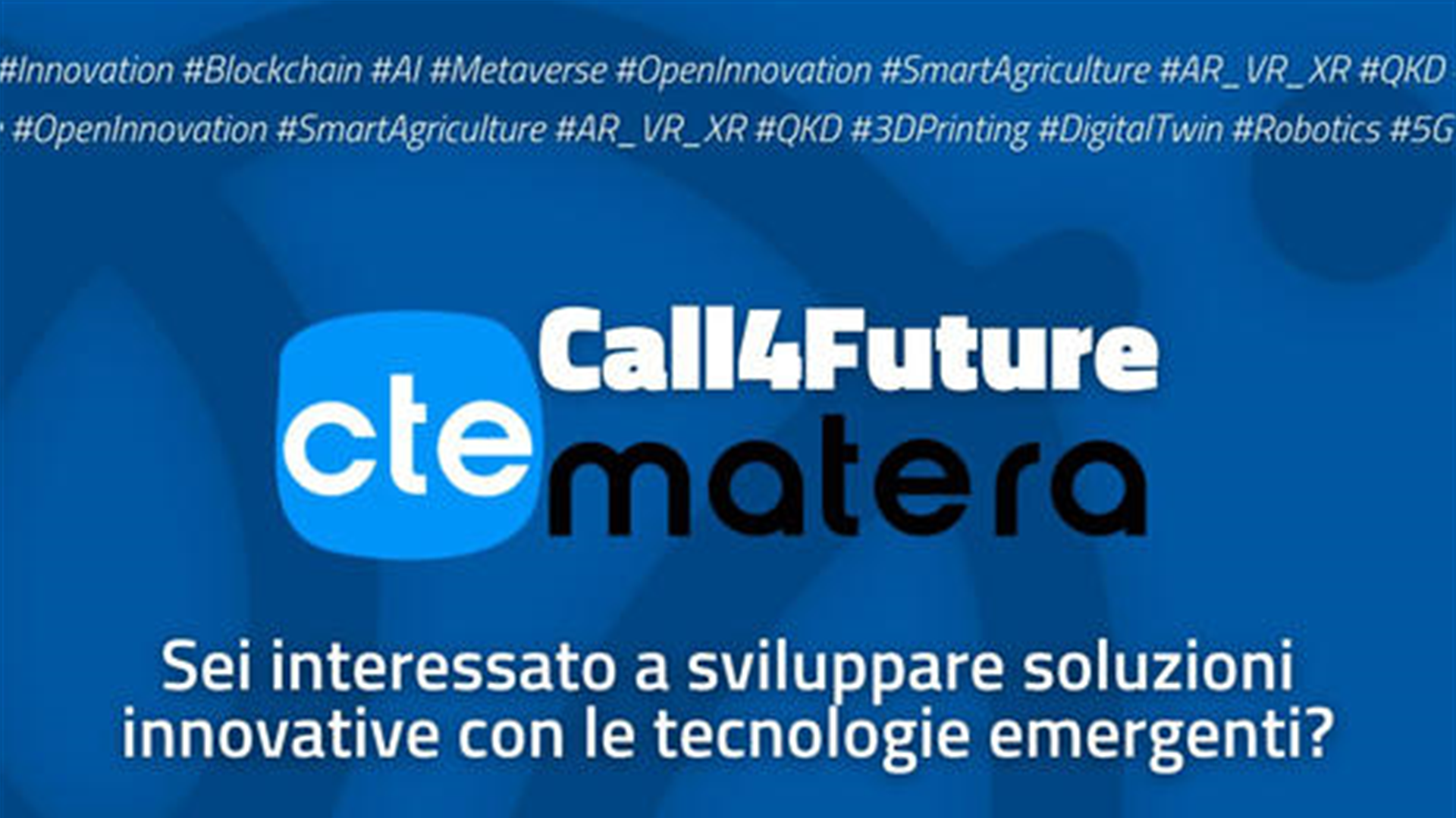 Open Call Cte Matera