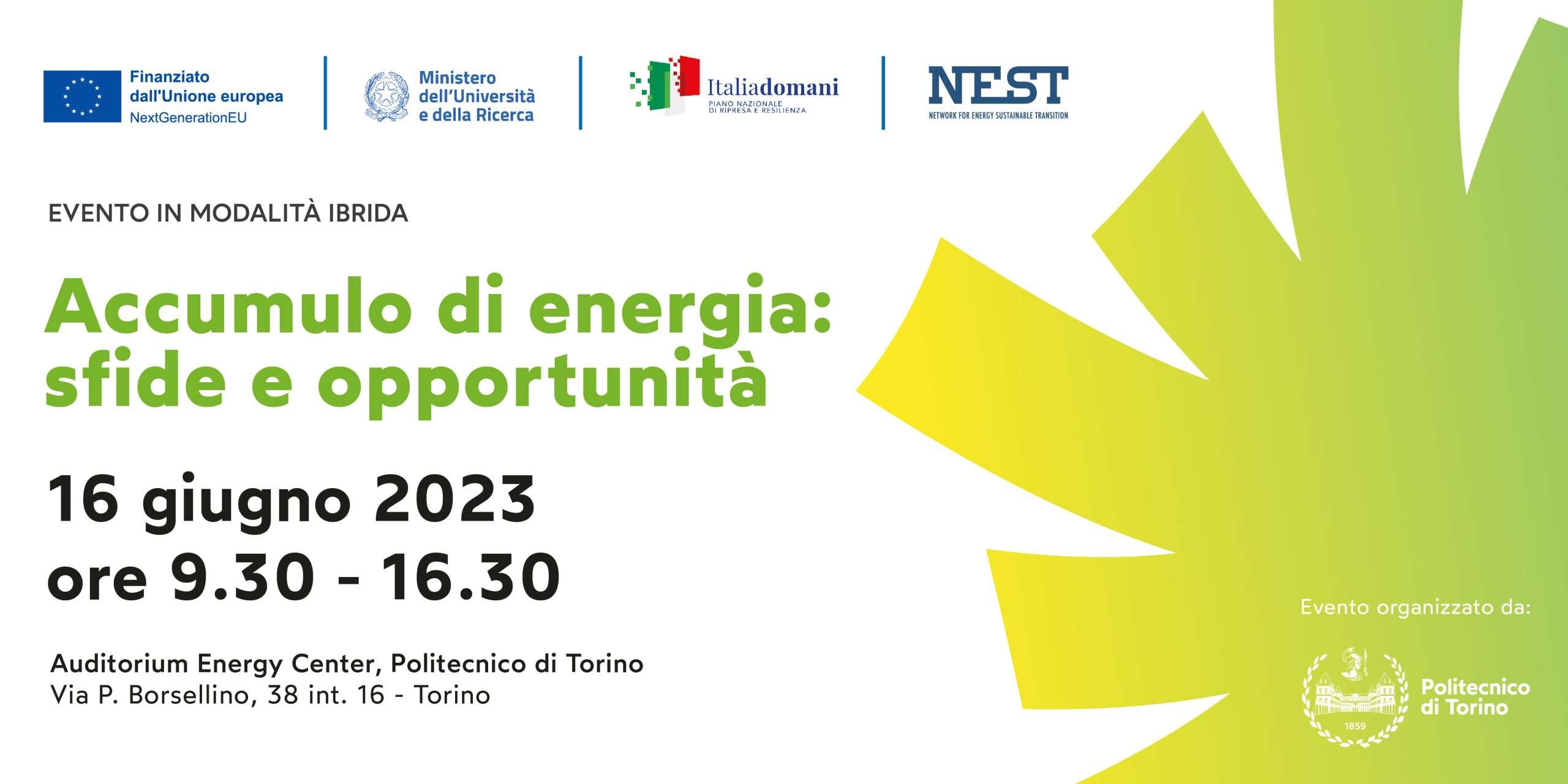 Accumulo di energia: sfide e opportunità