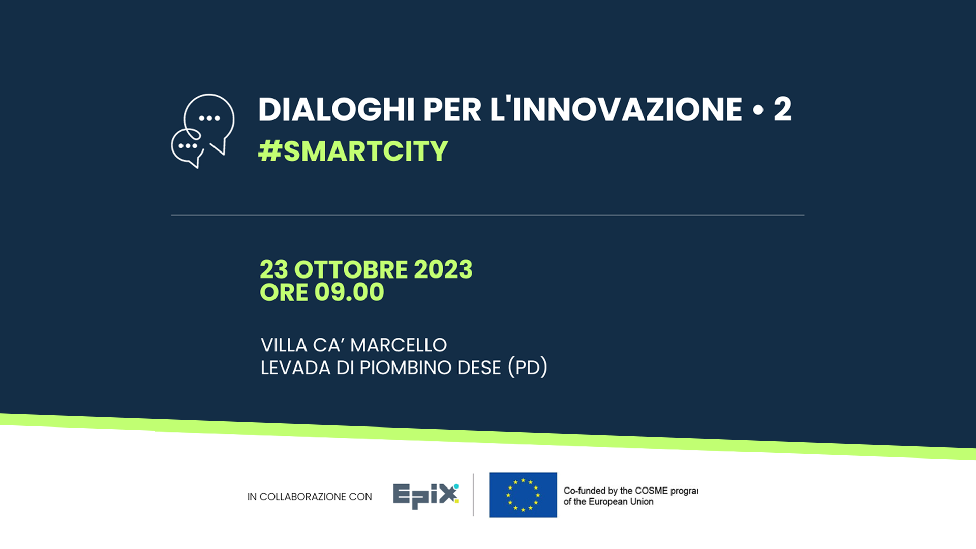 Il Cluster a “Dialoghi per l’innovazione” il 23 ottobre