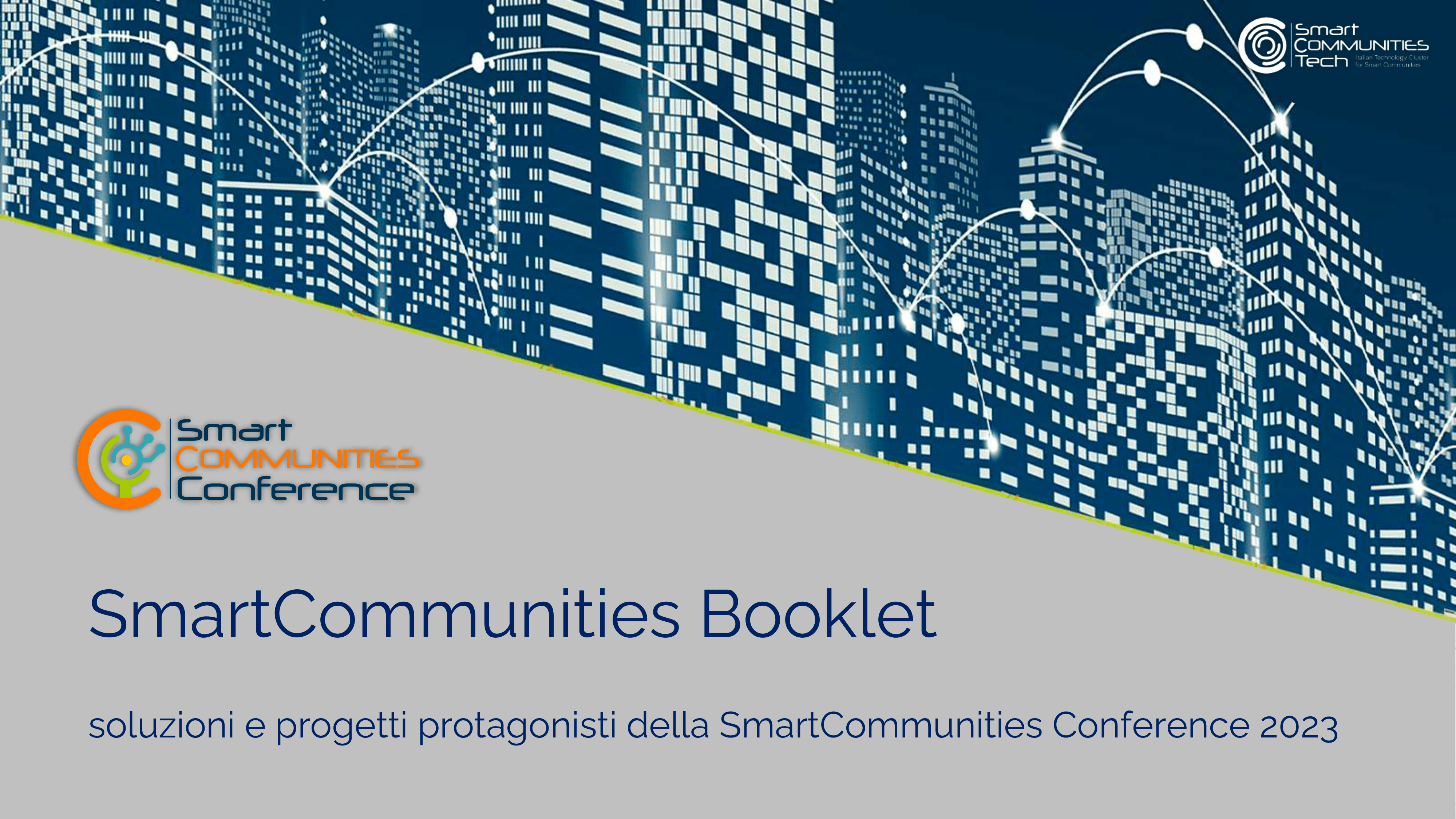 Disponibile il Booklet della SmartCommunities Conference 2023
