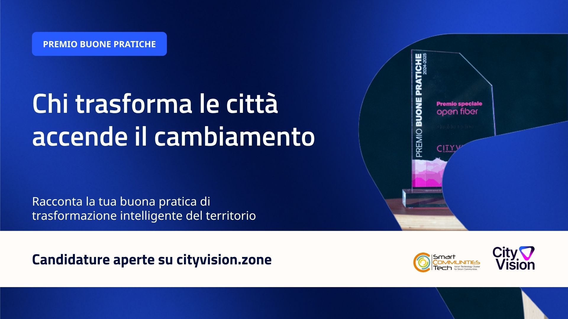 Premio Buone pratiche 2025 di City Vision