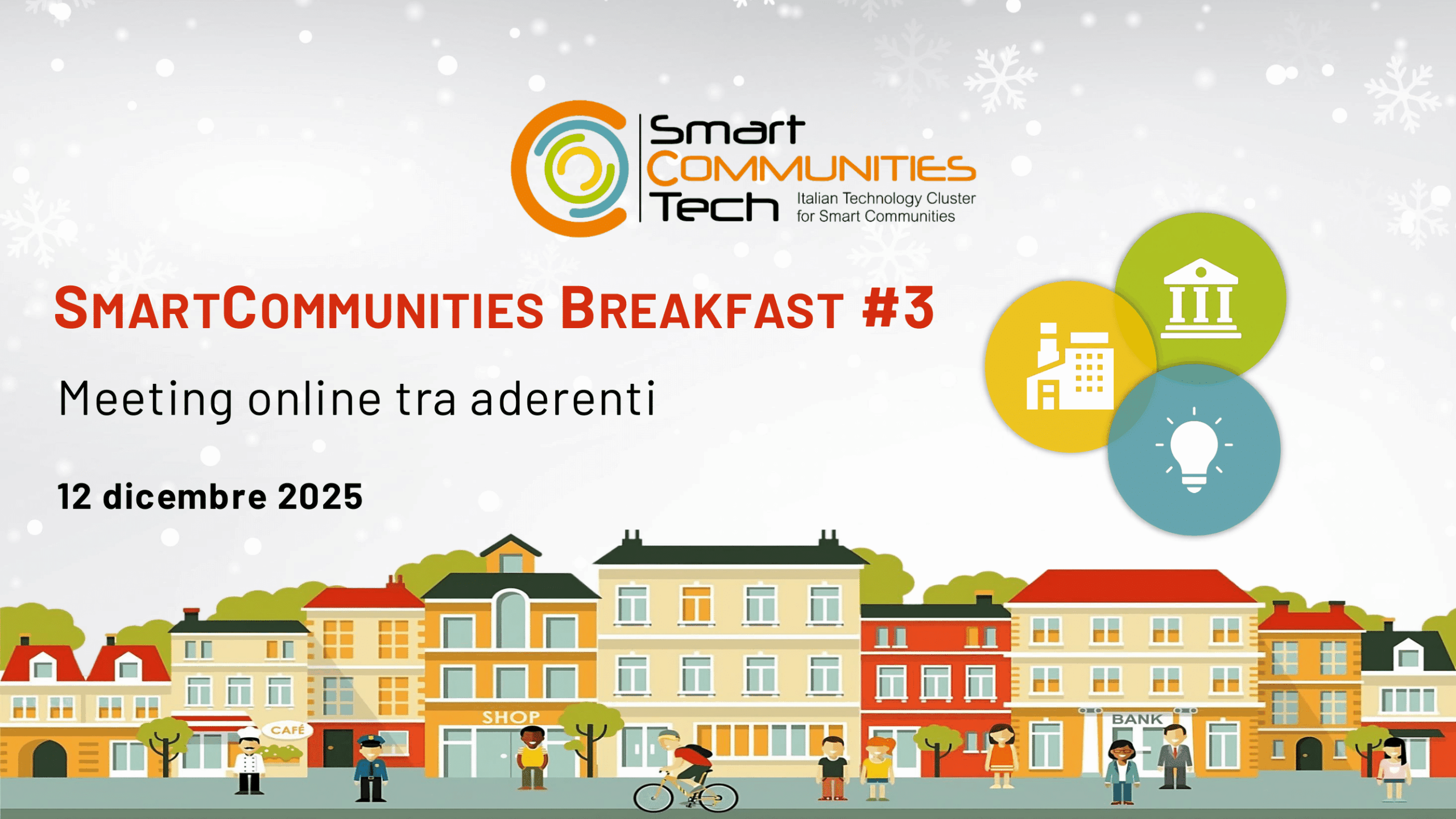 Smart Communities Breakfast #3 | 12 dicembre