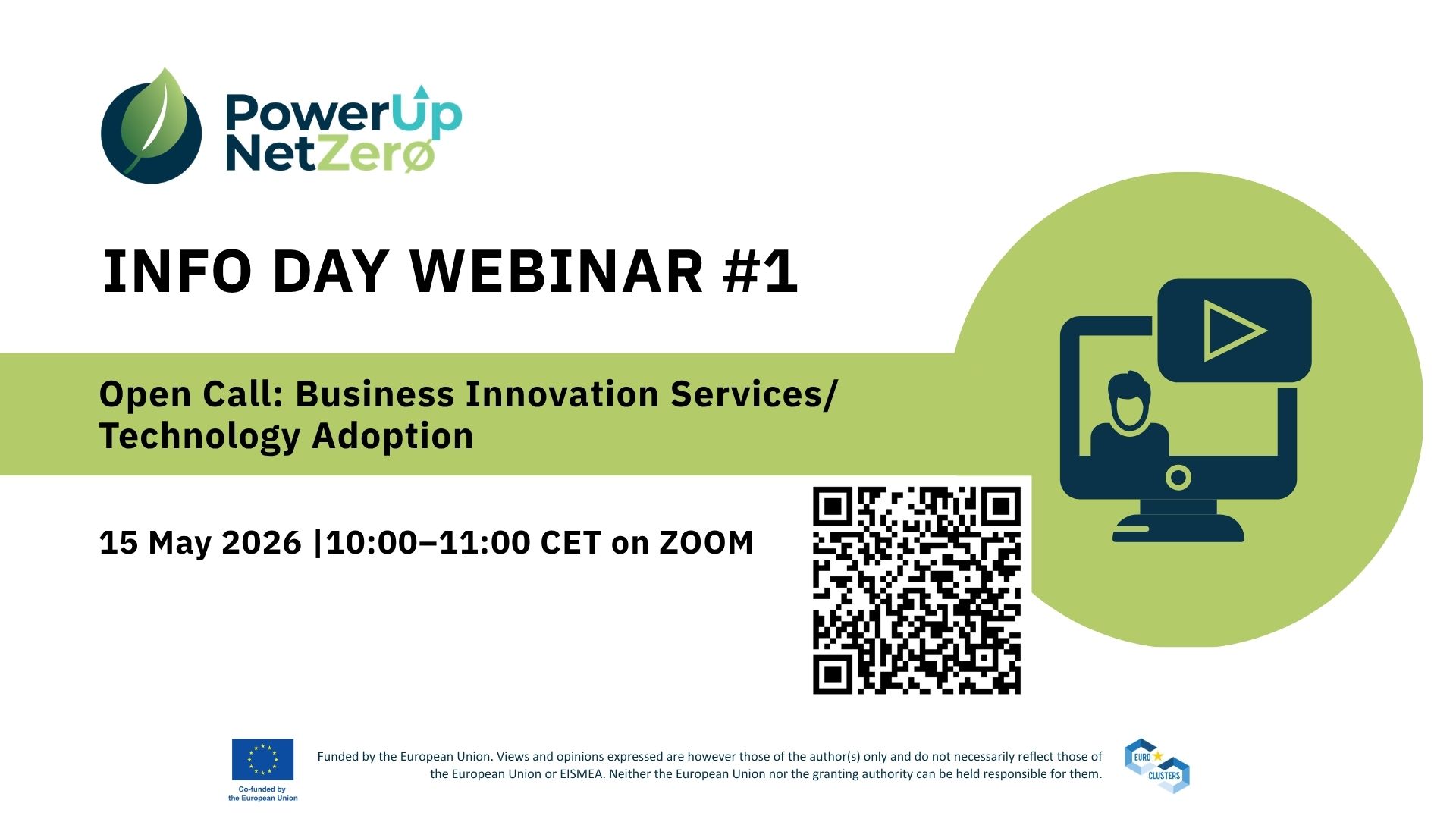 Infoday PowerUp NetZero – 15 maggio